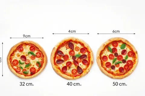 Ile waży kawałek pizzy? Zaskakujące różnice w wagach!